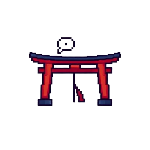 Pixel sprite for Tokyo Survival: Language Learning Game